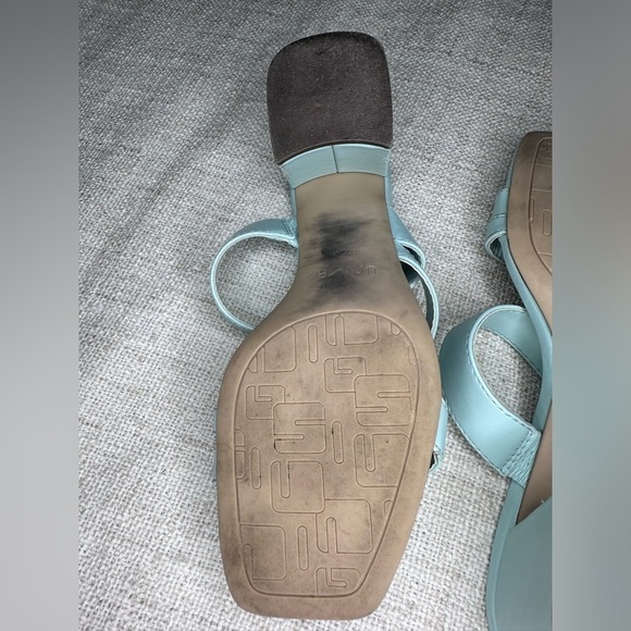 Unisa Miriam Square Toe Slide Sandals light green 8.5 M​ - Picture 11 of 14